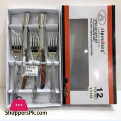 ALPENBURG High Quality 12 Pcs Fruit Knife + Fork Germany Made #YY102