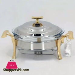 ALPENBURG Round Food Warmer 1.9 Liter Germany Made #SM015