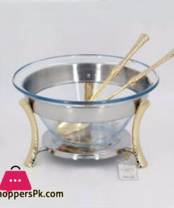 ALPENBURG Salad Bowl+Spoons Germany Made #SM013