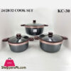 Alpenburg Cookware Set Coper Germany Made - 6 Pcs #Kc30