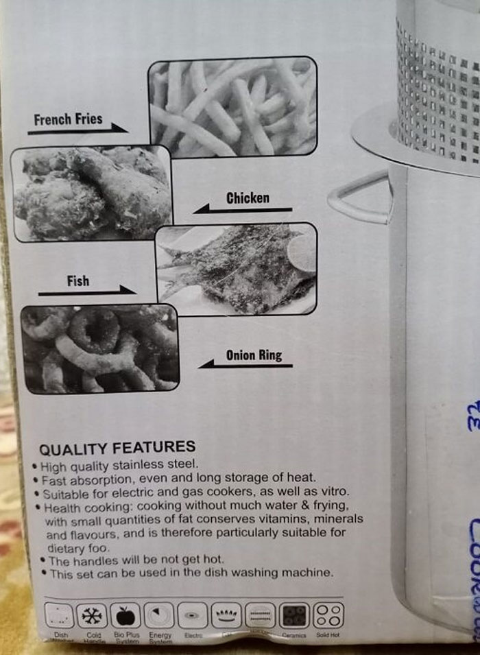 Alpha Deep Fryer Stainless Steel 28 Cm