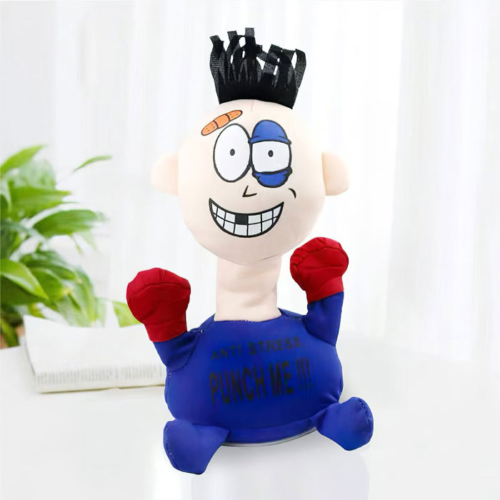 Anti-Stress Punch Me !! 25Cm Electric Plush Toy