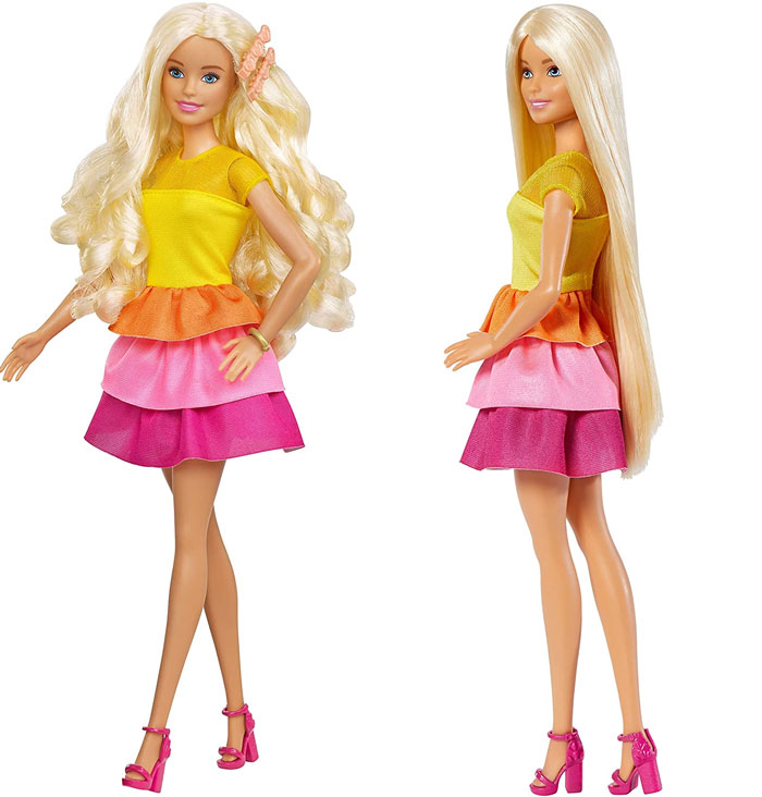 Barbie Ultimate Curls Doll And Playset (Multicolor)