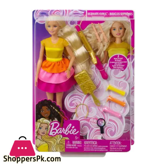 Barbie Ultimate Curls Doll And Playset (Multicolor) 4 Barbie Ultimate Curls Doll And Playset (Multicolor) - Image 2