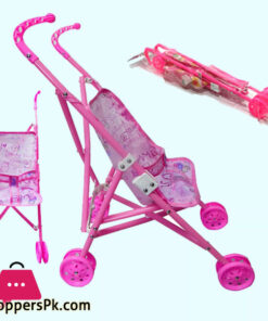 Doll Stroller/ Pram Kids Girl's Toy (Only stroller) -Premium Quality Doll Carrier/Walker For Kids-Foldable