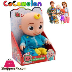 Cocomelon Musical Bed Time Jj Doll - 10 Inch