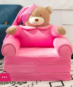 Cute Bear Child Armchair Fold Sofa Cartoon Seat Sofa Washable 7 Cute Bear Child Armchair Fold Sofa Cartoon Seat Sofa Washable - Image 2