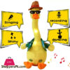 Dancing Duck Plush Singing Dancing Baby Repeats What You Say Dancing Toy Dancing Duck