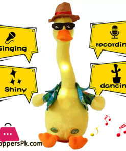 Dancing  Duck Plush Singing Dancing Baby Repeats What You Say Dancing Toy Dancing Duck