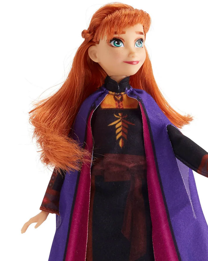 Disney Frozen 2 Anna Fashion Doll With Long Red Hair And Outfit Inspired By Frozen 2