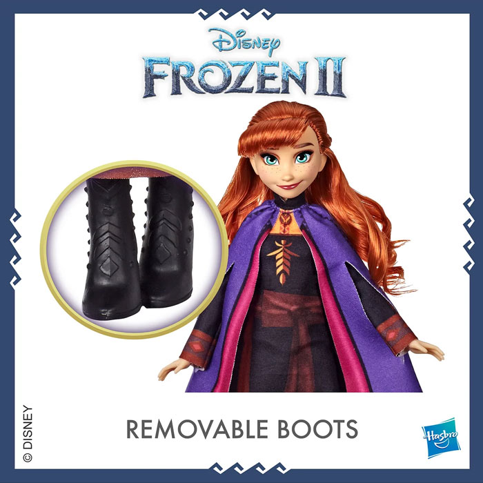 Disney Frozen 2 Anna Fashion Doll With Long Red Hair And Outfit Inspired By Frozen 2