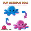 Double-Sided Squishy Octopus Double Pet Plush Toy Stuffed Ornaments Octopus