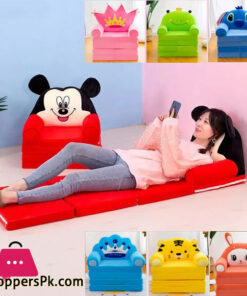 Four-layer Armchair Folding Kid Sofa Bed Cartoon Seat Kindergarten Cushion Lazy Sofa Child Chair
