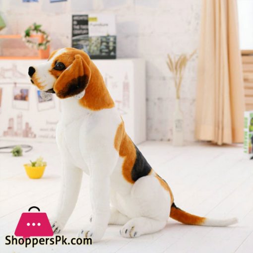 Giant Big size Beagle Dog Toy Realistic Stuffed Animals Dog Plush Toys Gift For Children  - 55cm