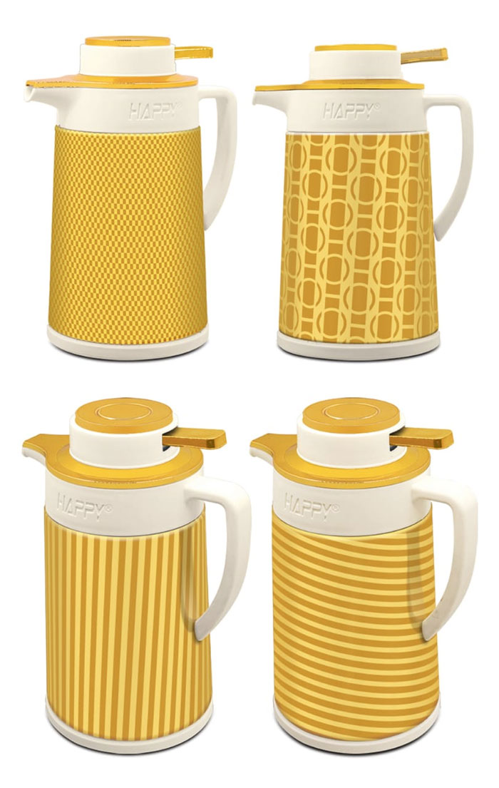 Happy Luxxy Gold Flask 1 Liter - Thermos