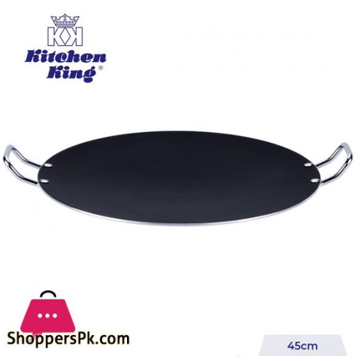 Kitchen King Non Stick Double Handle Desi Tawa Jumbo – 45cm