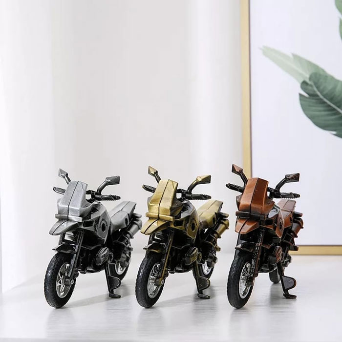 Motorcycle Model - Kids Toy Alloy Motorcycle, Rust-Proof Die-Cast Motorcycle