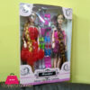 New Happy Girl Doll House For Girls Barbie Doll Set With Fashion Accessories
