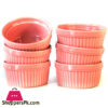 Porcelain Ramekin 6 Pcs Set -  3 x 1.25 inches