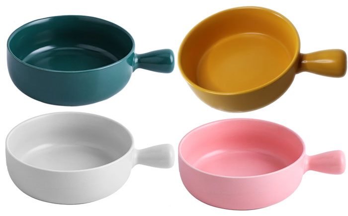 Ceramic Serving Bowls With Handle
