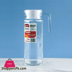 Red Cherry Zinimin Glassware  1.1 Liter Vertical Kettle Jug