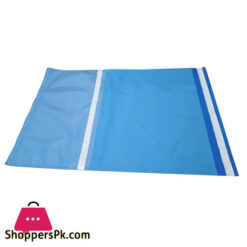 Sky Blue Courier Flyer Bag With Invoice Pocket – 100 Peaces 12×16 Inch