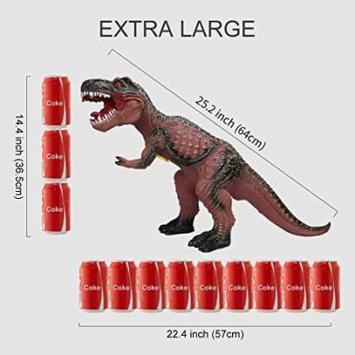 T Rex Dinosaur Toy For Kids Years Old Realistic Roaring Big Dinosaur Toys For Boys Girls Birthday