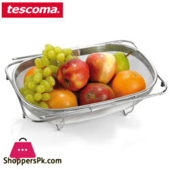 Tescoma Grandchef Extendible Drain Basket Italy Made #428550