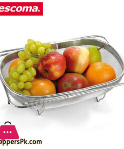 Tescoma Grandchef Extendible Drain Basket Italy Made #428550