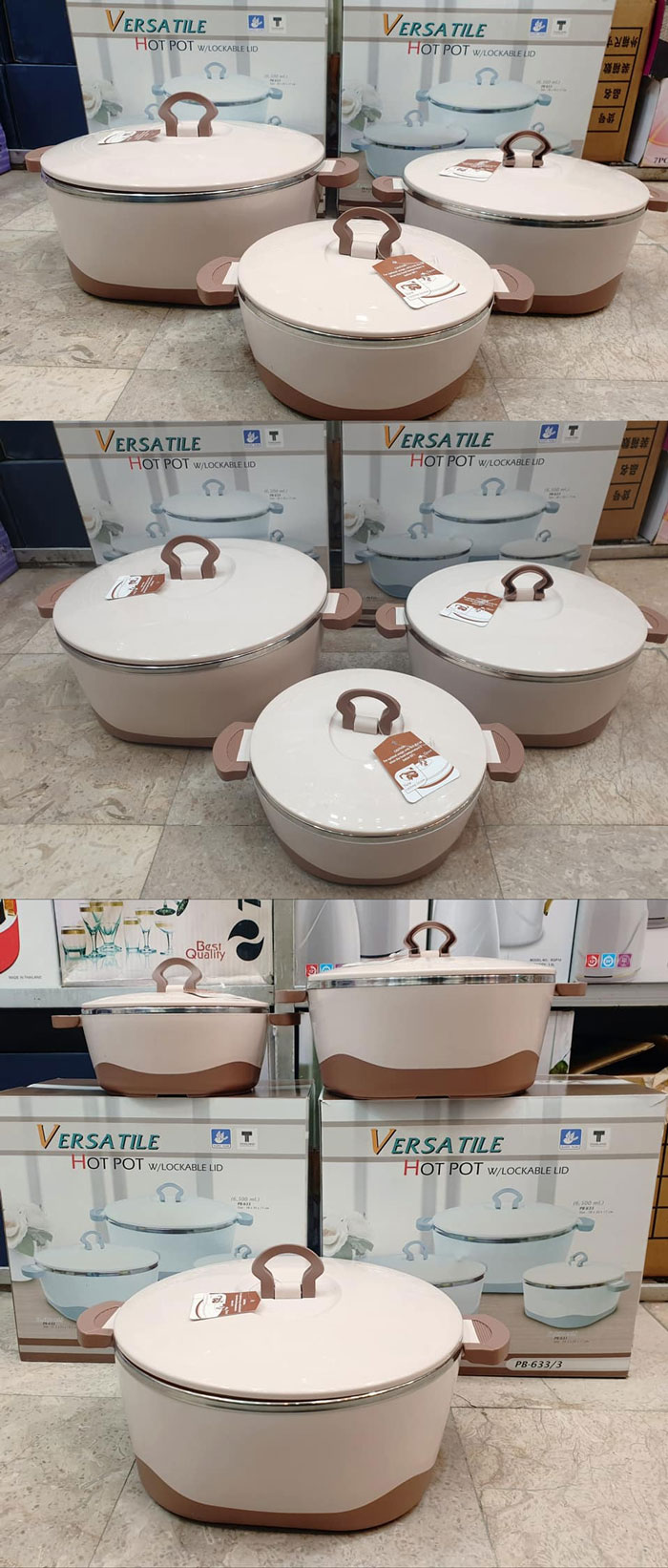 Versatile Hot Pot Brown - Pb633