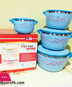 Thailand Hot Pot 4Pcs Hot Pot Blue  - PB622