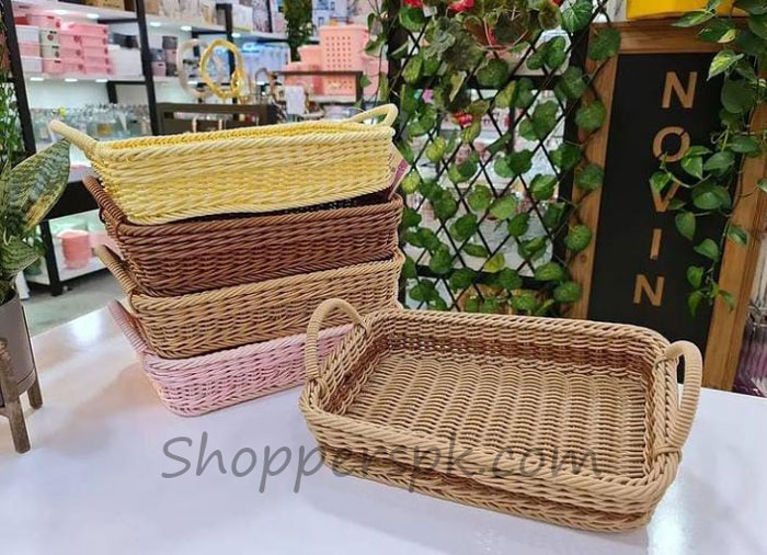 Ziba Sazan Seman Wicker Basket Multi-Purpose Iran Made