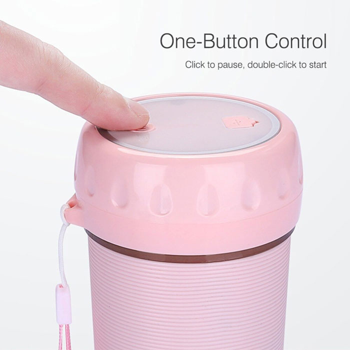 300Ml Portable Juicer Usb Rechargeable Smoothie Blender Machine