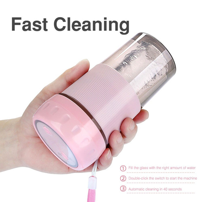 300Ml Portable Juicer Usb Rechargeable Smoothie Blender Machine