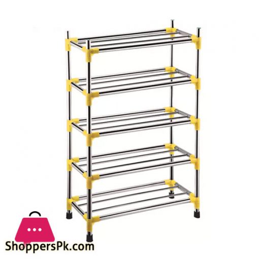 5 Layer Stainless Steel Shoe Frame Shoes Shelves