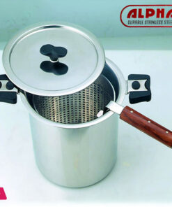 ALPHA Stainless Steel Deep Fryer Double Bottam