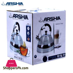 Arshia Stainless Steal Kettle 2.7 Liter - 1619 Sk270