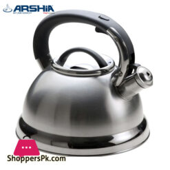 Arshia Stainless Steal Kettle 2.8 Liter - 2475-SK128