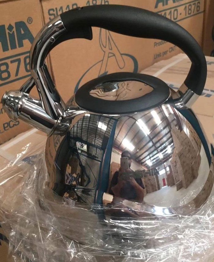 Arshia Stainless Steal Kettle 3 Liter - 2474 Sk128