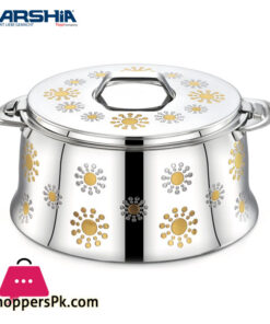 Arshia Belly Shape Hot Pot 5000 ML Bubble Design – 2735 HP118