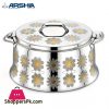 Arshia Belly Shape 3500 ML Hot Pot With Line Design - 2733 HP118