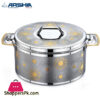 Arshia Stainless Steel Hot Pot Bubble Design - 7.5 Liter