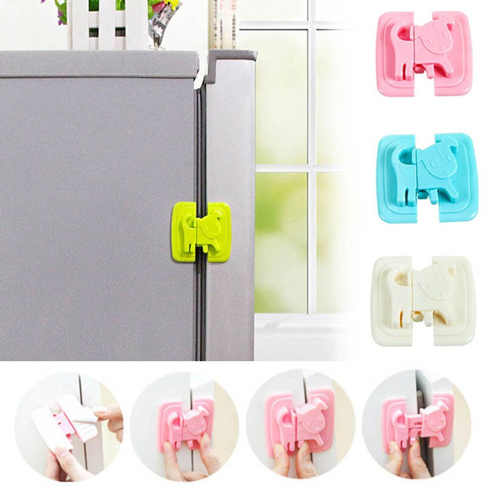 Refrigerator Cabinet Door Lock Child Baby Safety