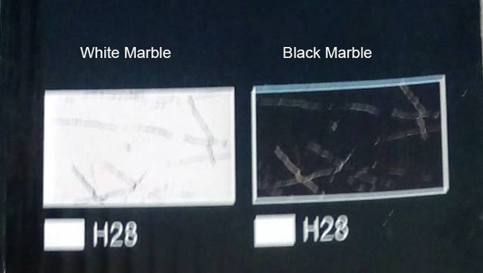 Ceramic Cake Serving Set With Bamboo Rack Set 9 Pieces