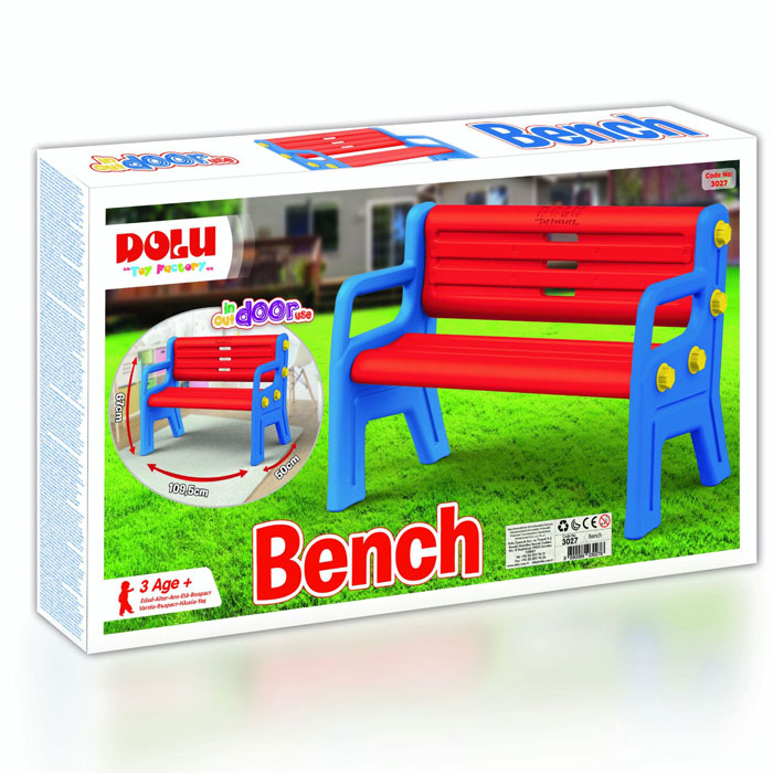 Dolu Children'S Garden Bench - 3027 Turkey Made