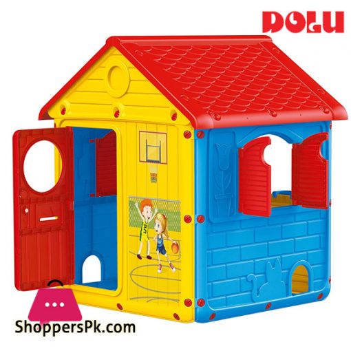 Dolu City House Playhouse Indoor or Outdoor - 3018 Turkey Made