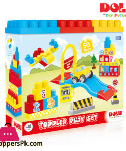Dolu Road and Block Set 50 Pieces - 5025 Turkey Made