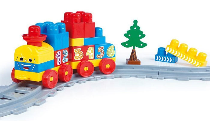 Dolu Train Set 36 Pcs Blocks – 5080 Turkey Made