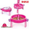 Dolu Unicorn 3 in 1 Filled Water and Sand Activity Table - 2570 Turkey Made