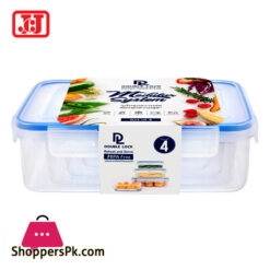 JCJ Double Lock Modular Food Keeper 4 Pcs Thailand Made – 99215